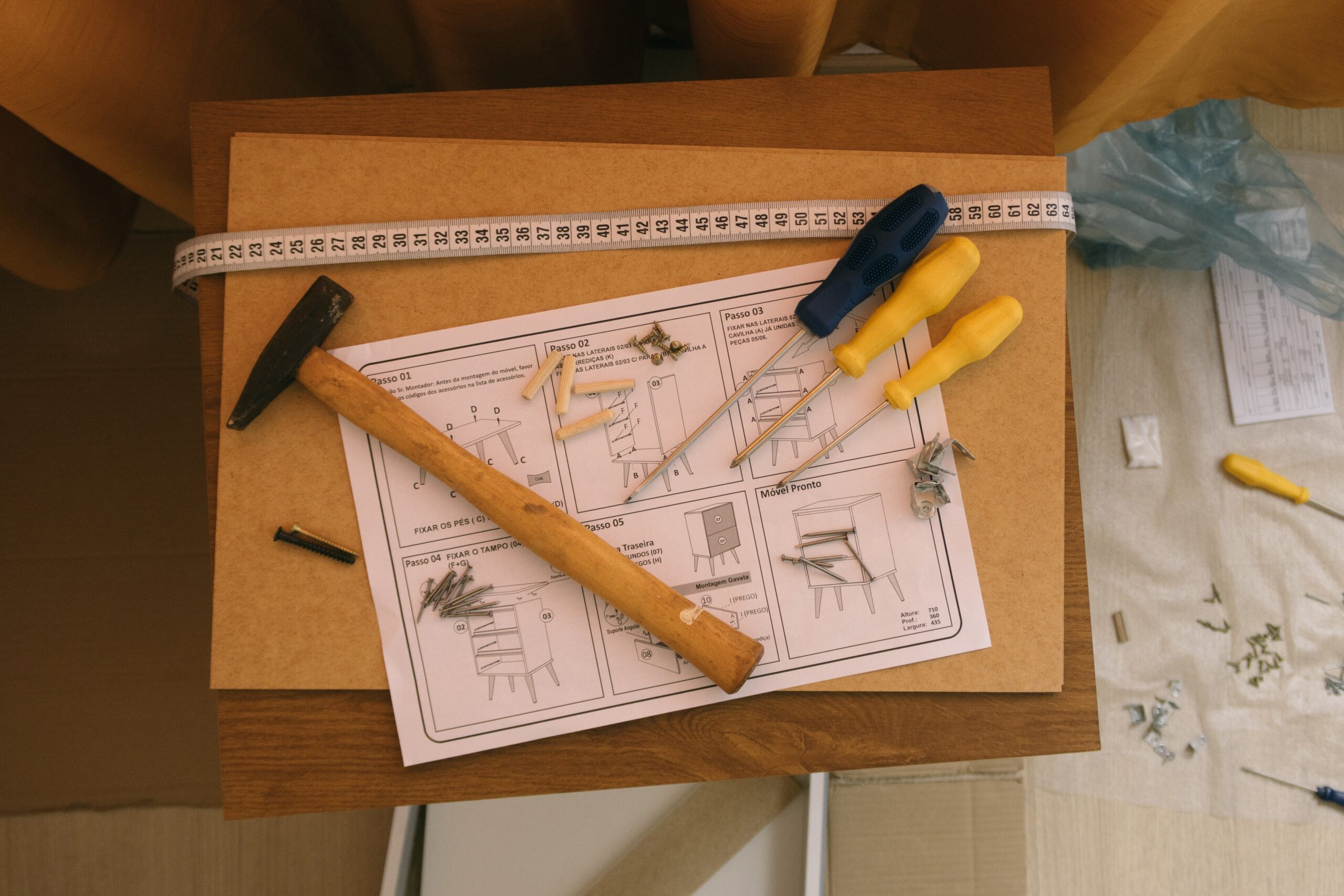 Furniture assembly can be daunting to do it yourself. Let Paul Franc Handyman do it for you.